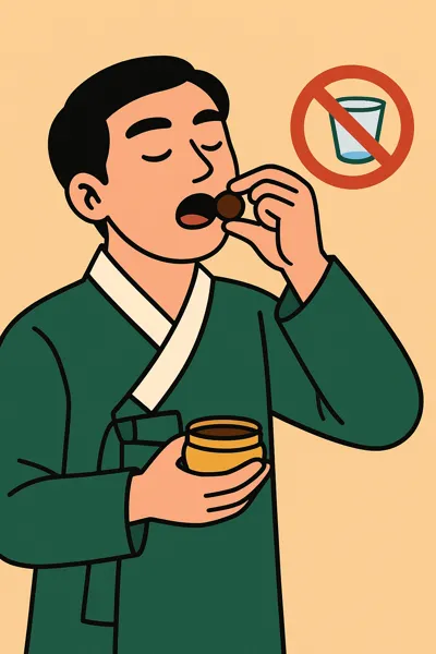 공진단 복용 방법과 섭취 시 주의사항8