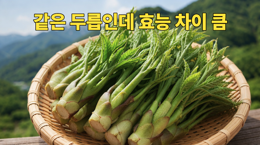 두릅 효능