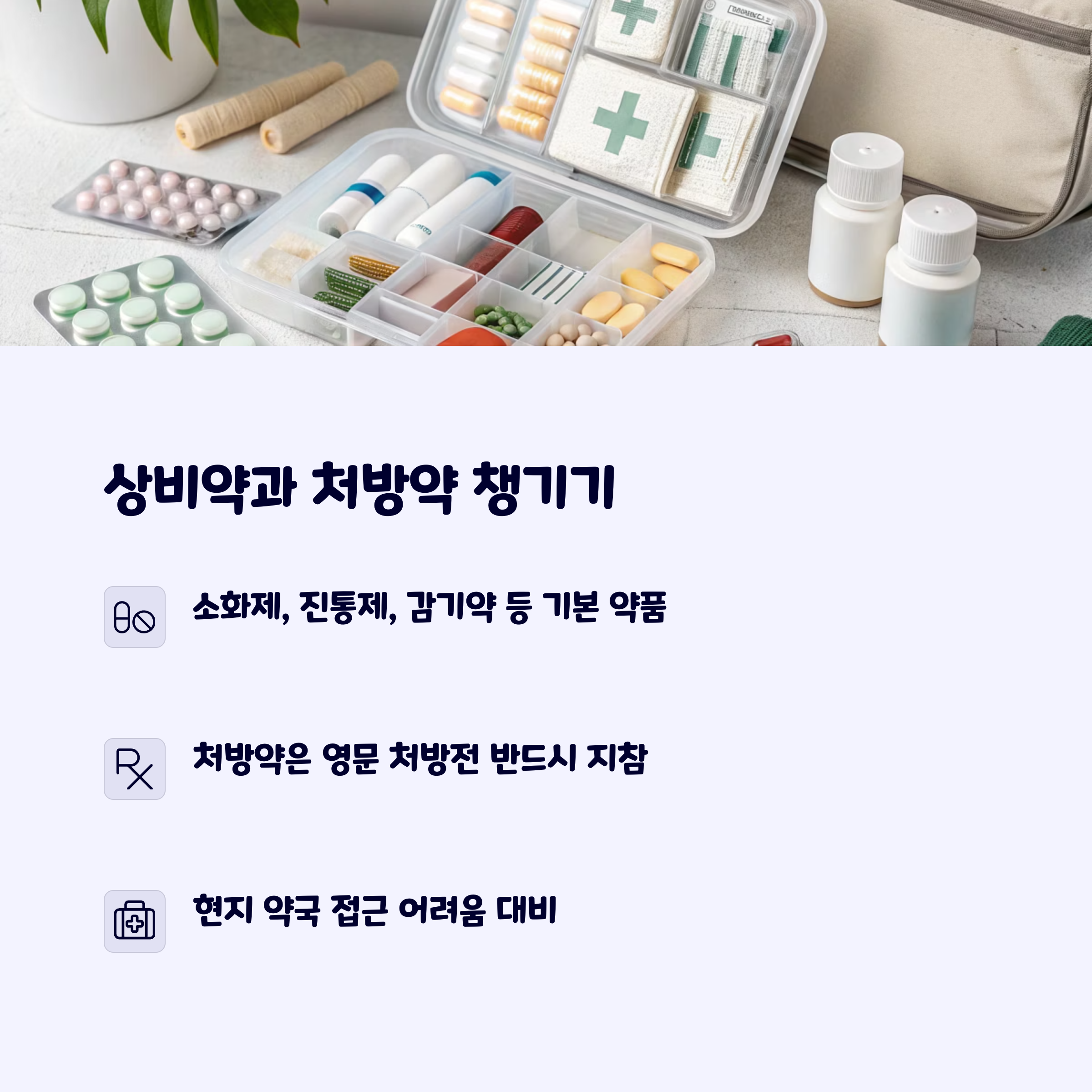 여행상비약