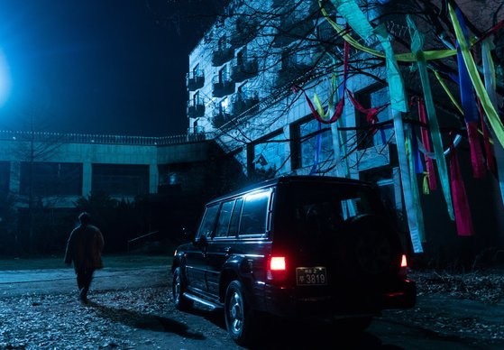 귀문 폐건물의 모습