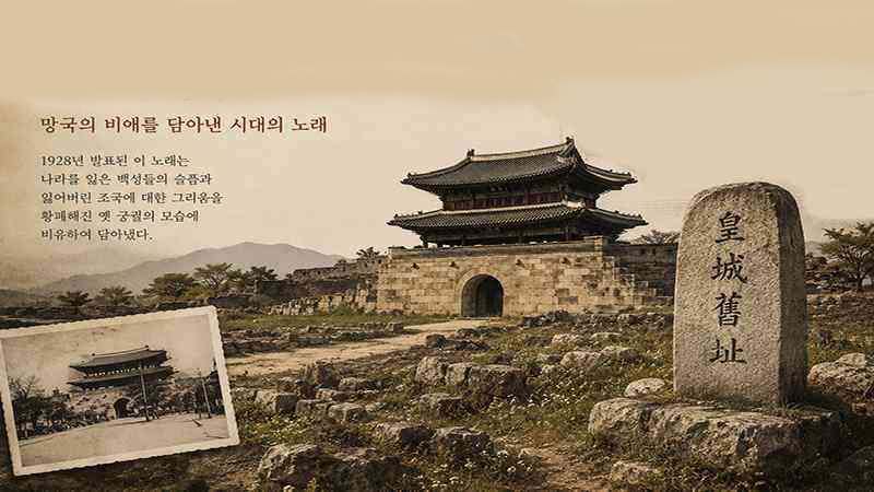 <img src="Hwangseong- Old- Site- historical- background.jpg" alt="황성옛터와 일제강점기 역사 이미지">