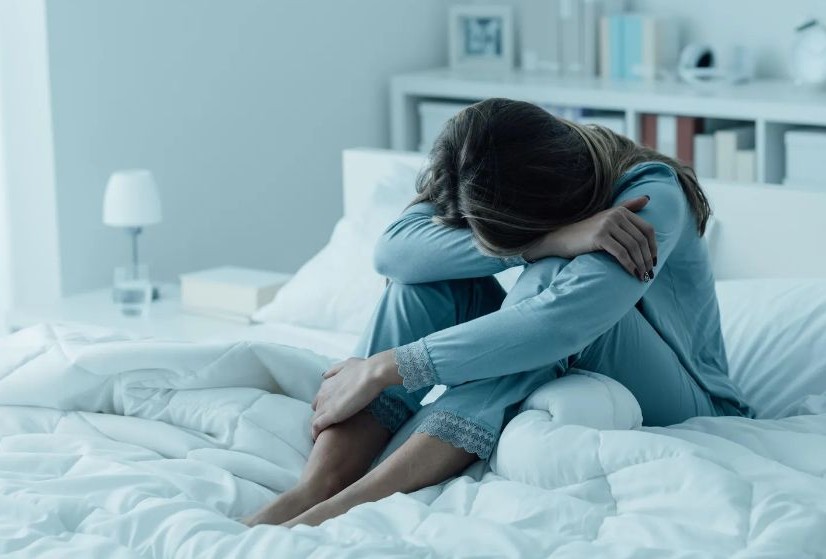 식은땀이 나고 기운이 없음