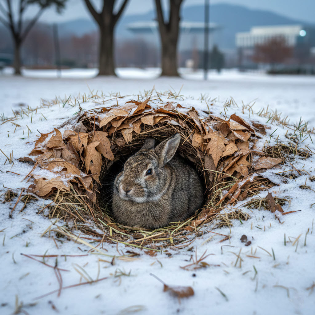 올림픽공원 월동