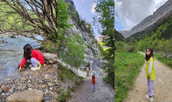 오르데사 이 몬테 페르디도 국립공원의 말꼬리 폭포를 찾아 트레킹