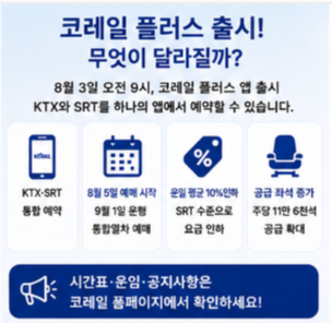 코레일 홈페이지 시간표 및 공식 홈페이지 바로가기