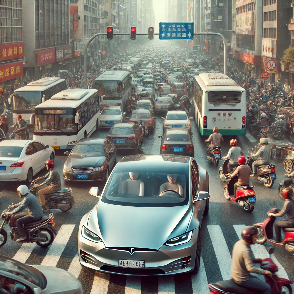 Tesla FSD in China