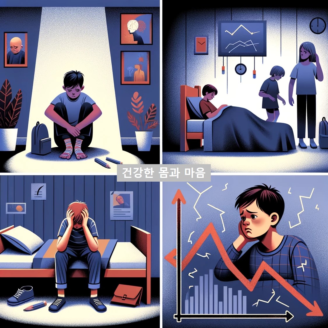 아동 및 청소년 우울증 증상