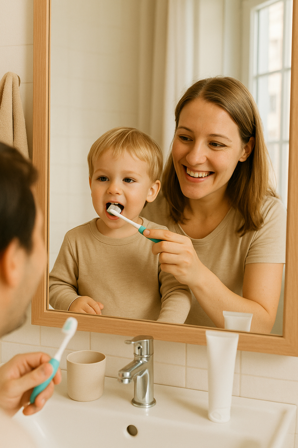 아기 칫솔질 시작 시기와 방법