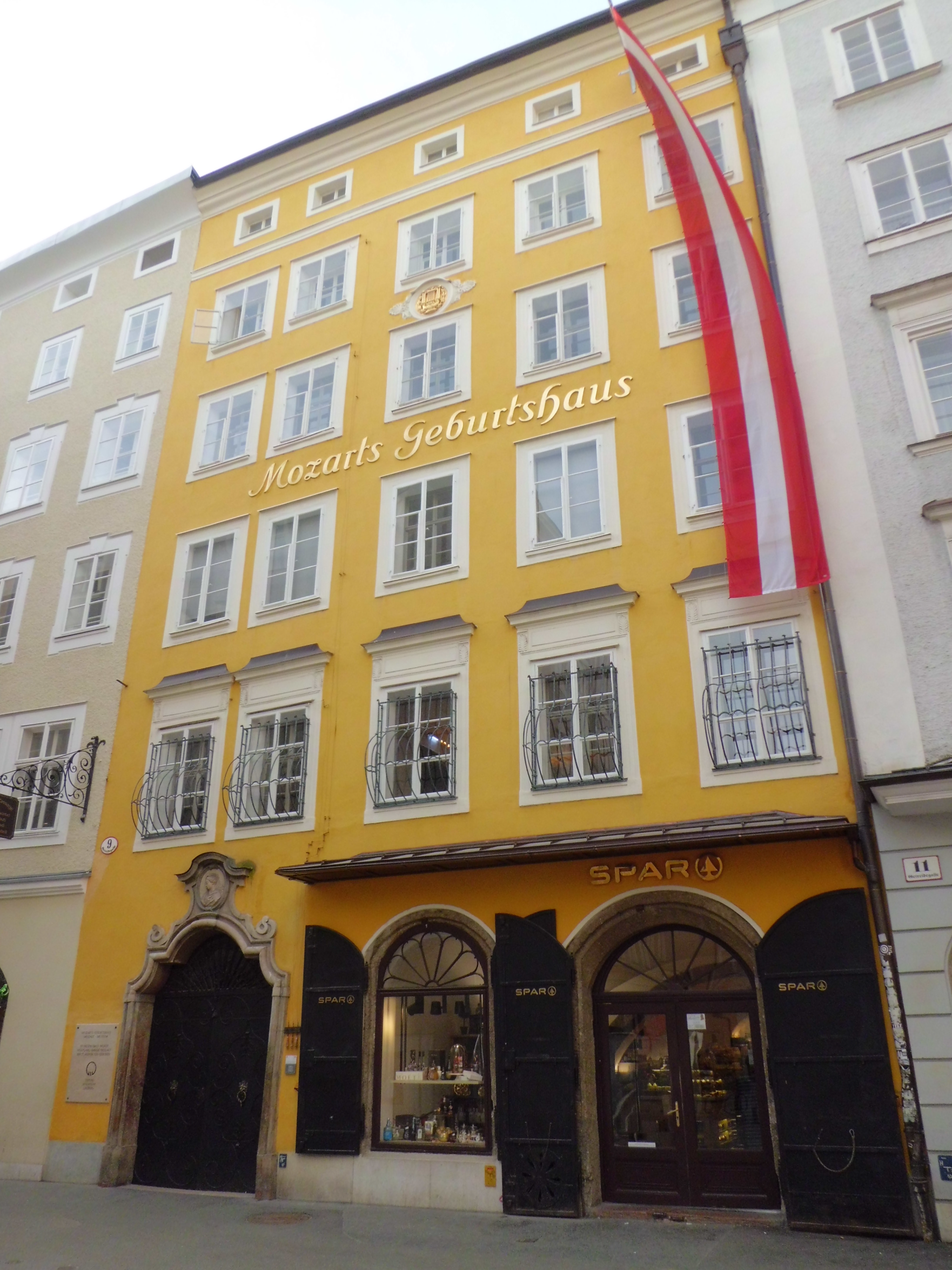 오스트리아 잘츠부르크 모차르트 생가