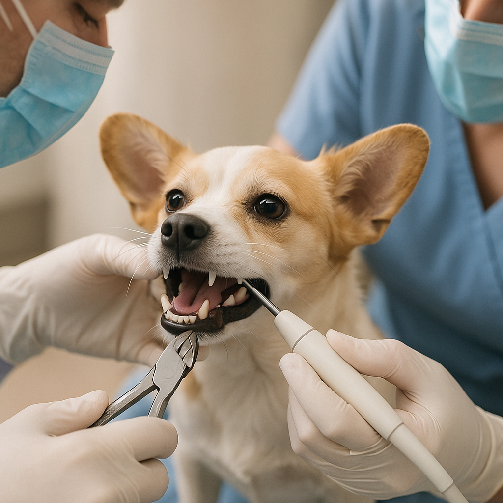 강아지 유치에서 영구치 교체 시 주의점