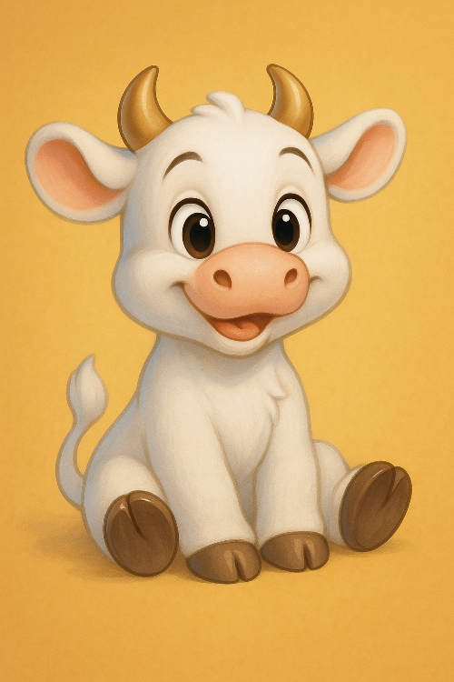 신축일주 '하얀 소'