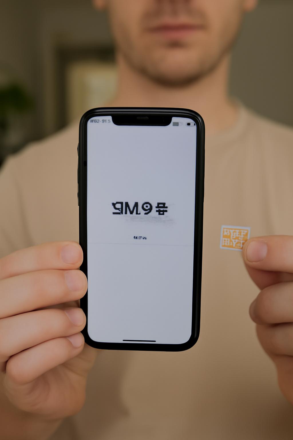 유심 오류 아이폰