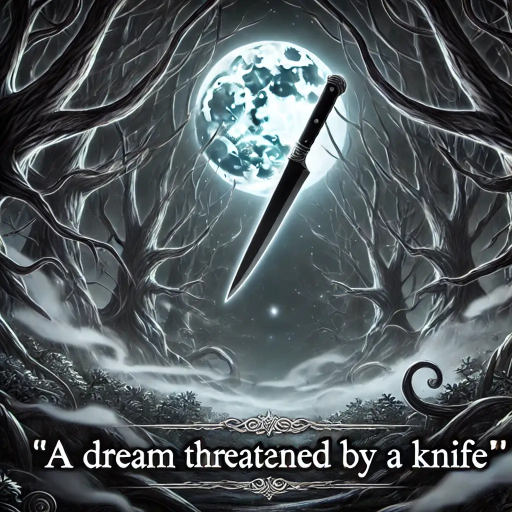 칼로 위협받는 꿈