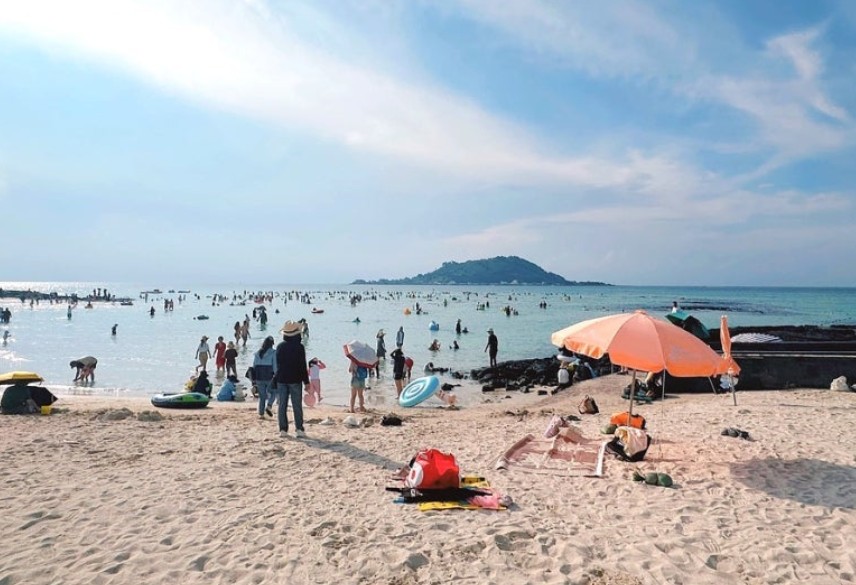 제주 협재 해수욕장