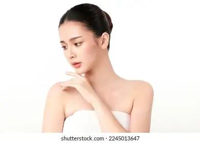 기미 없는 깨끗한 얼굴