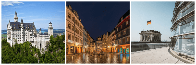 독일 풍경 사진 3개