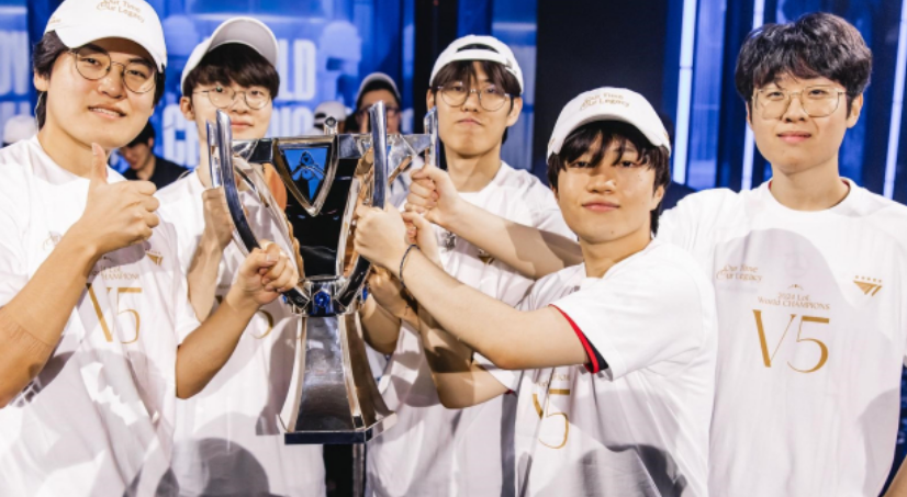 T1, 월드 챔피언십 2연속 우승&hellip;불패신화 이어가며 세계 최강 입증