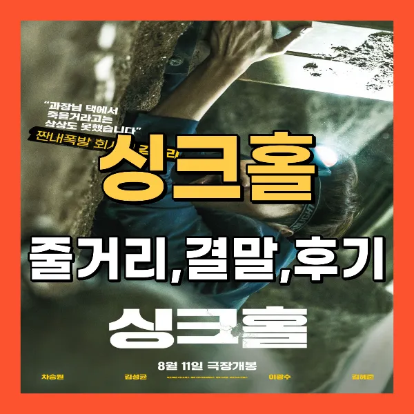 영화 싱크홀