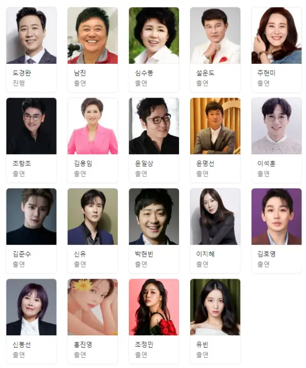 불타는-트롯맨-출연진