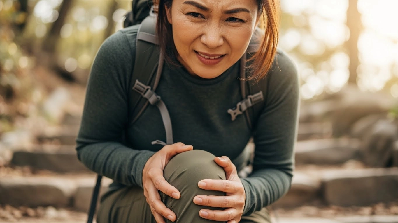 계단 내려갈 때 무릎이 시큰거리는 진짜 이유