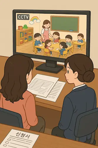 CCTV 열람 관련 법령과 지침