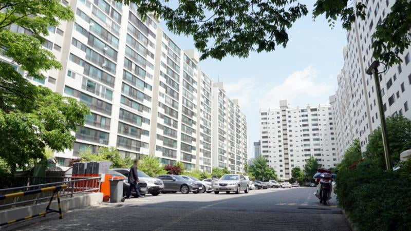 서초 삼풍아파트 전경.