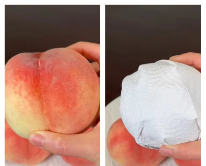 딱딱이-복숭아-개별포장-사진