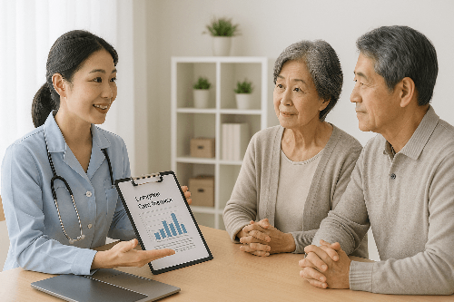 간병보험 절판 마케팅 예시 광고 화면