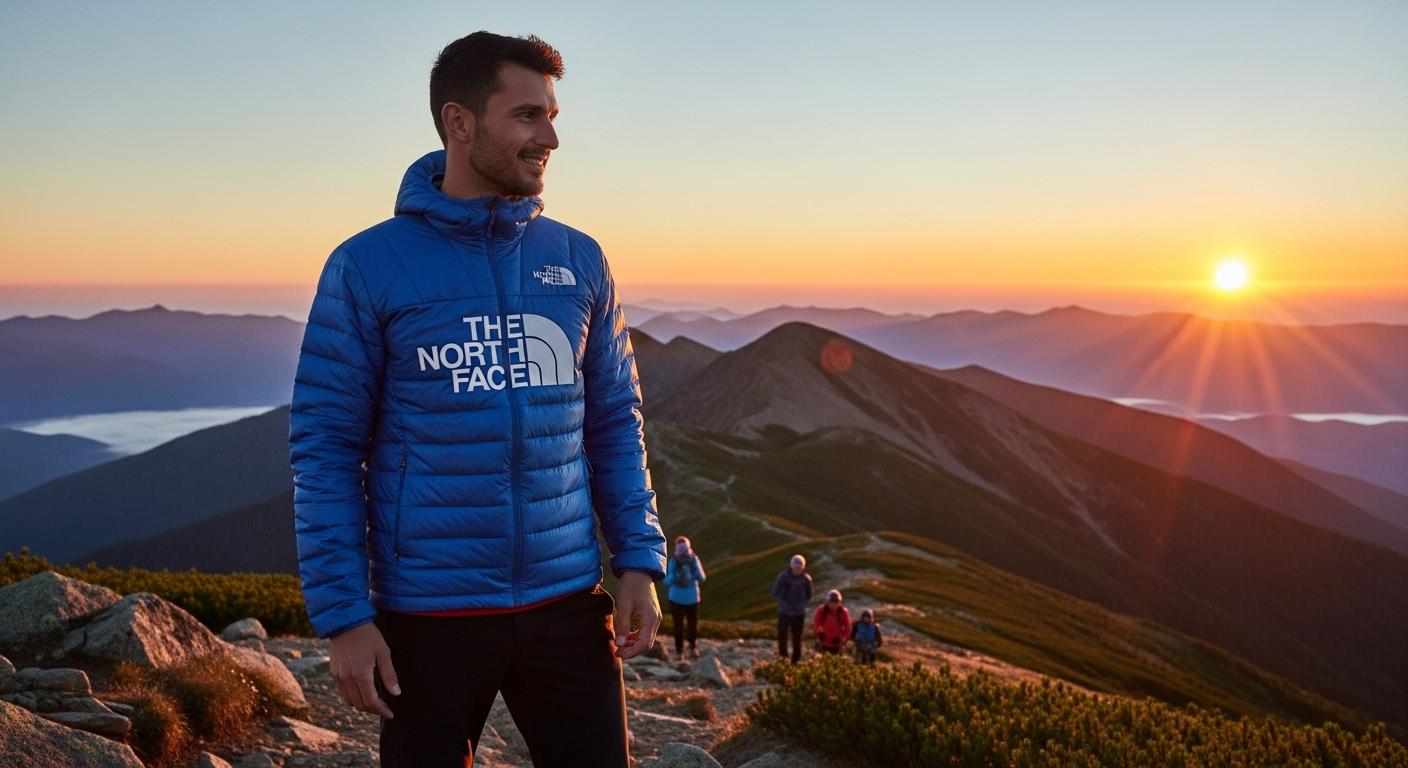 노스페이스 경량패딩 남성