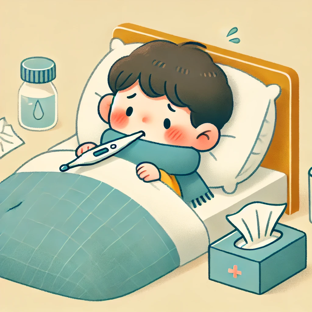 독감과 관련된 사진