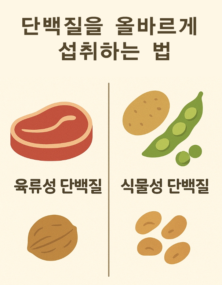 단백질을 올바르게 섭취하는법