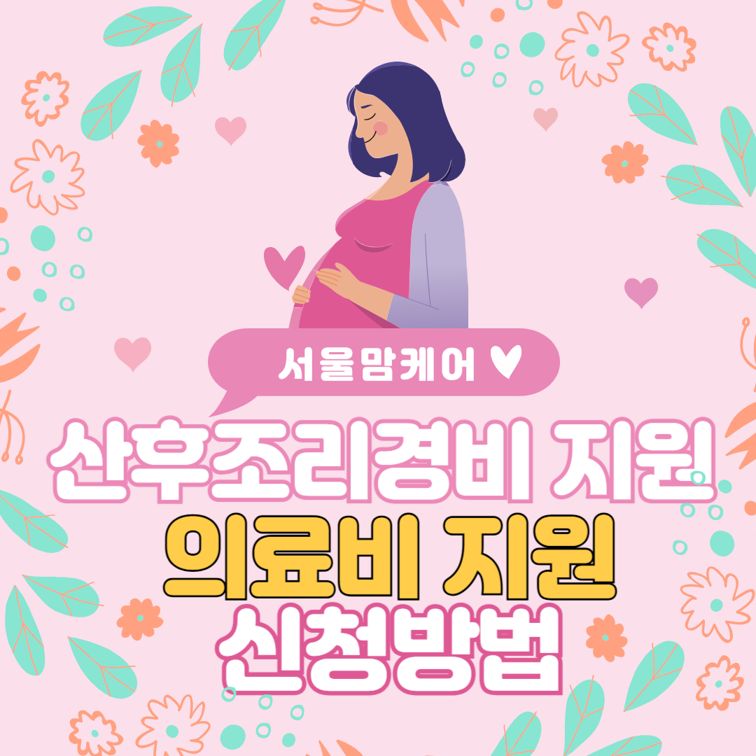 서울 산후조리경비 지원