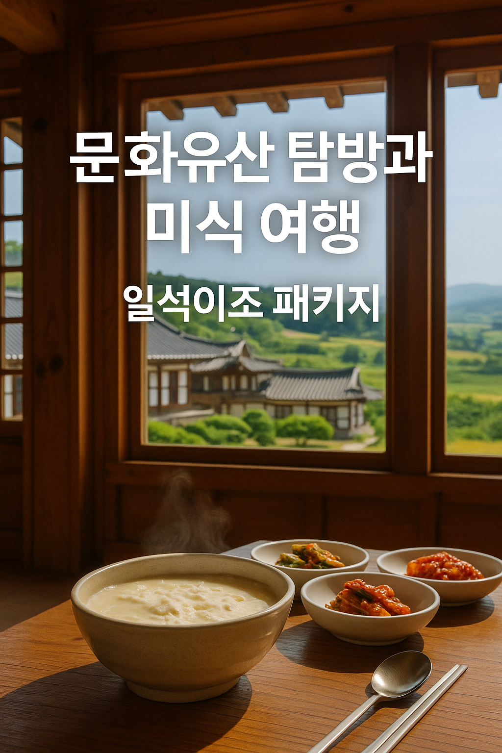 문화유산과 미식, 두 가지 즐거움을 한 번에 누리는 법