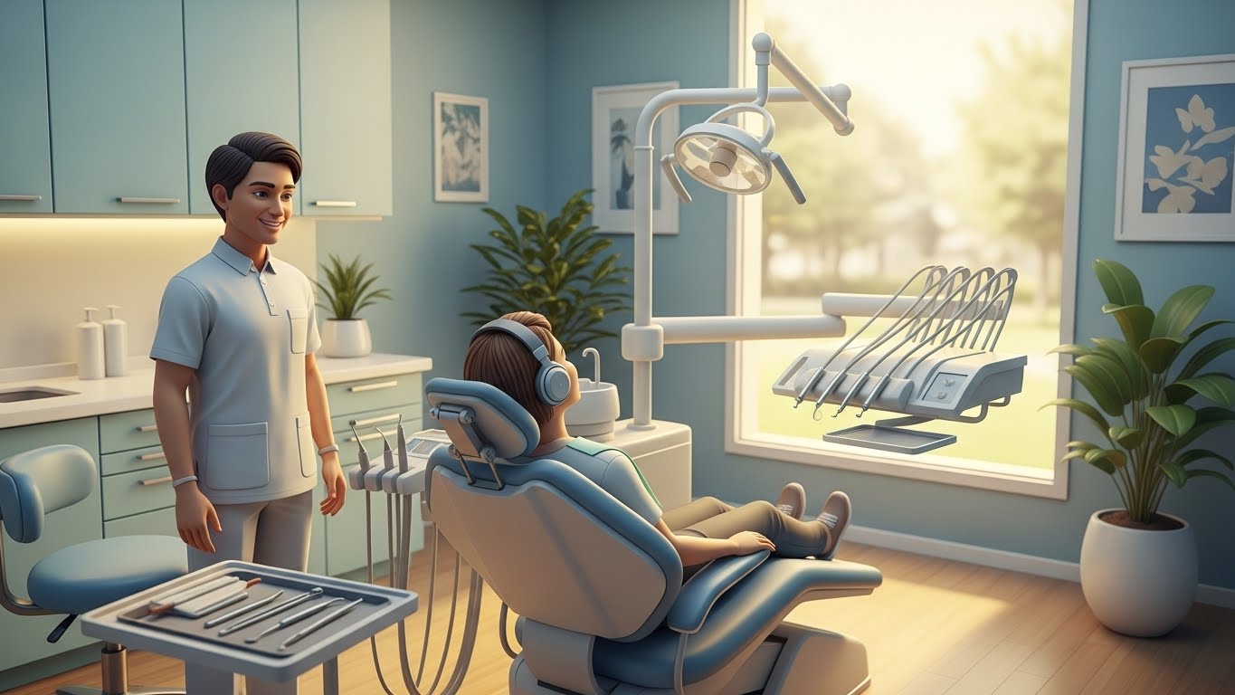 치과공포증, 충치치료통증, 안아픈치과