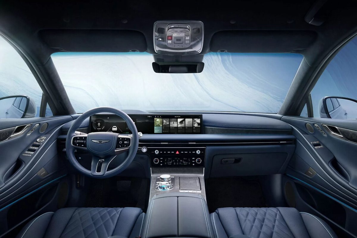 제네시스 G80 전동화모델 롱휠베이스