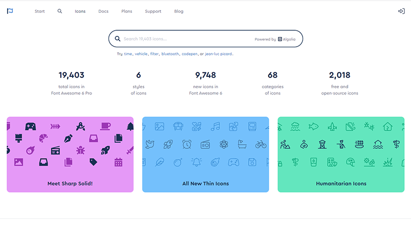 폰트어썸 아이콘