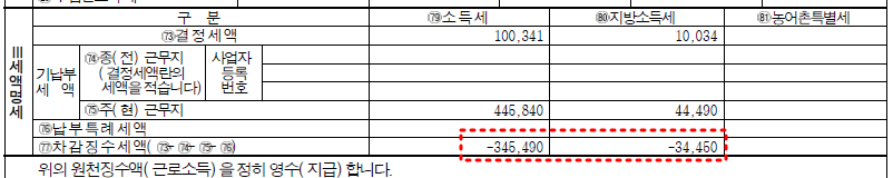 연말정산 환급금 조회