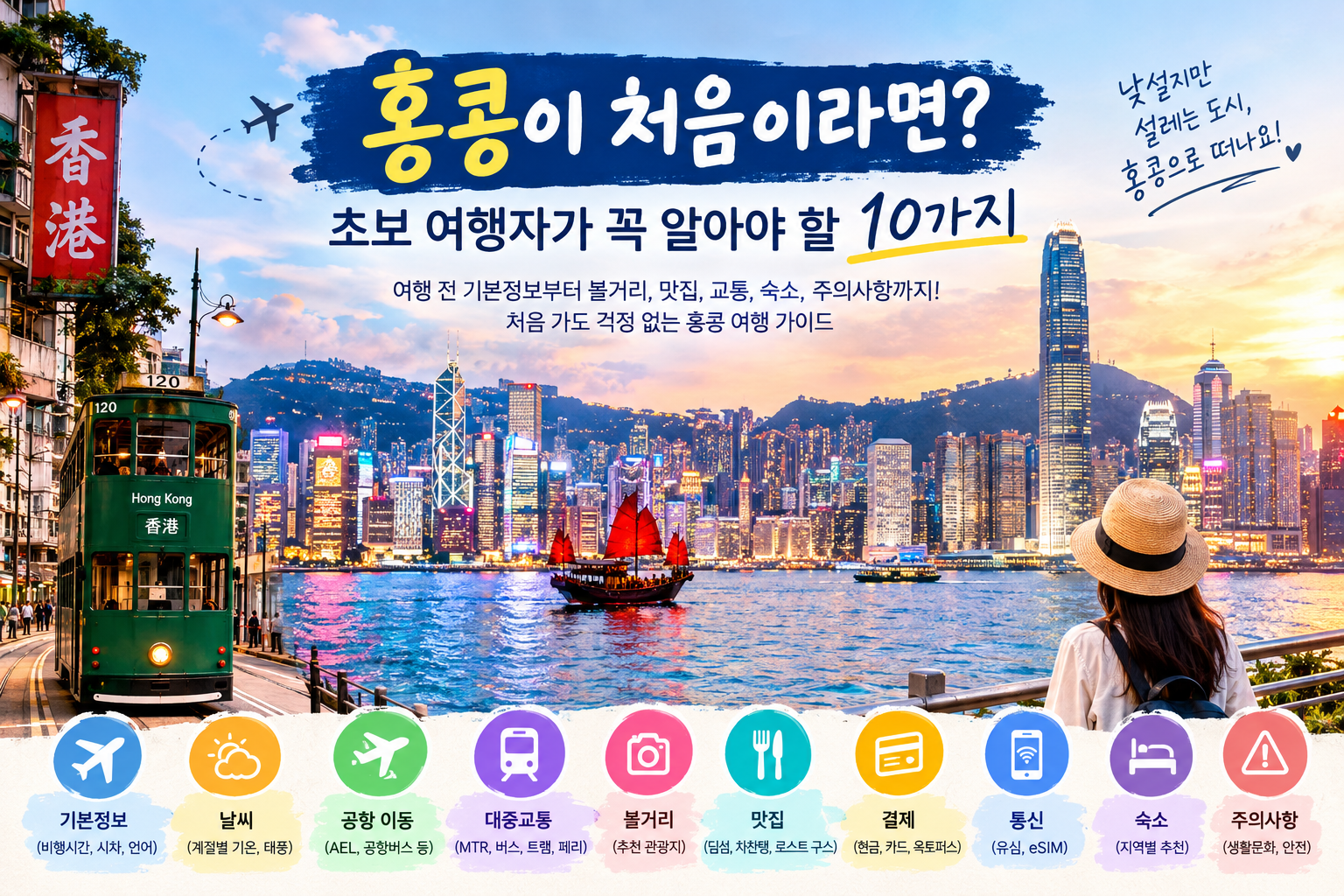 홍콩을 갈 때 초보여행자가 꼭 알아야 할 10가지
