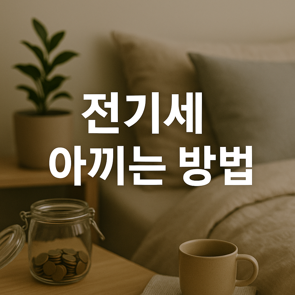 전기세 아끼는 방법 썸네일