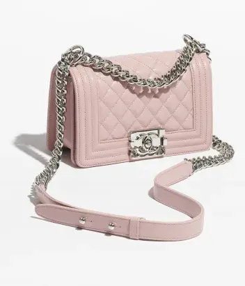 샤넬-보이백-스몰-라이트핑크