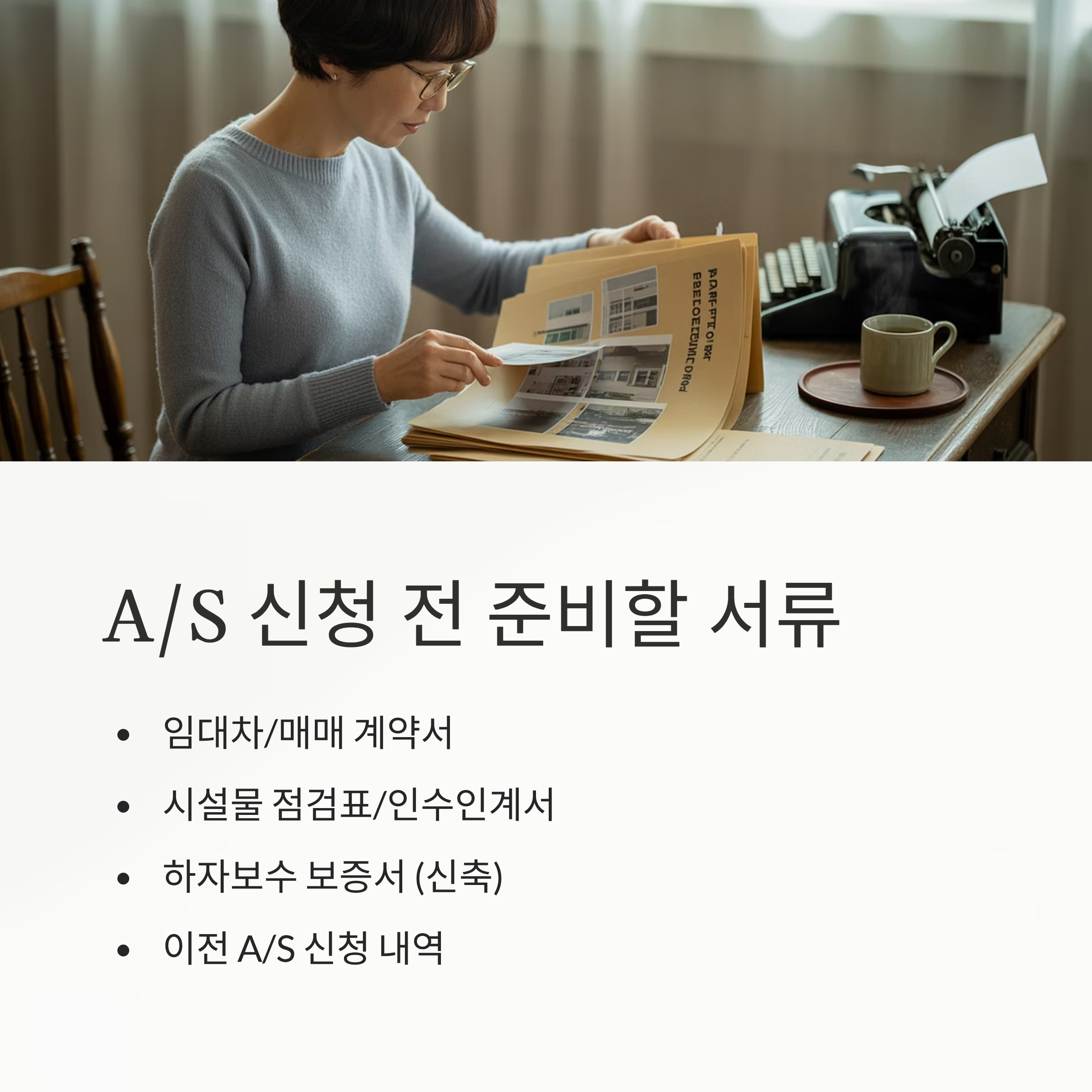 이사 후 하자발견 시 대응방법