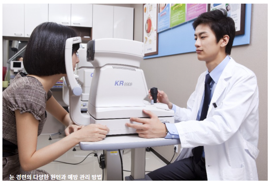 눈 경련의 다양한 원인과 예방 관리 방법