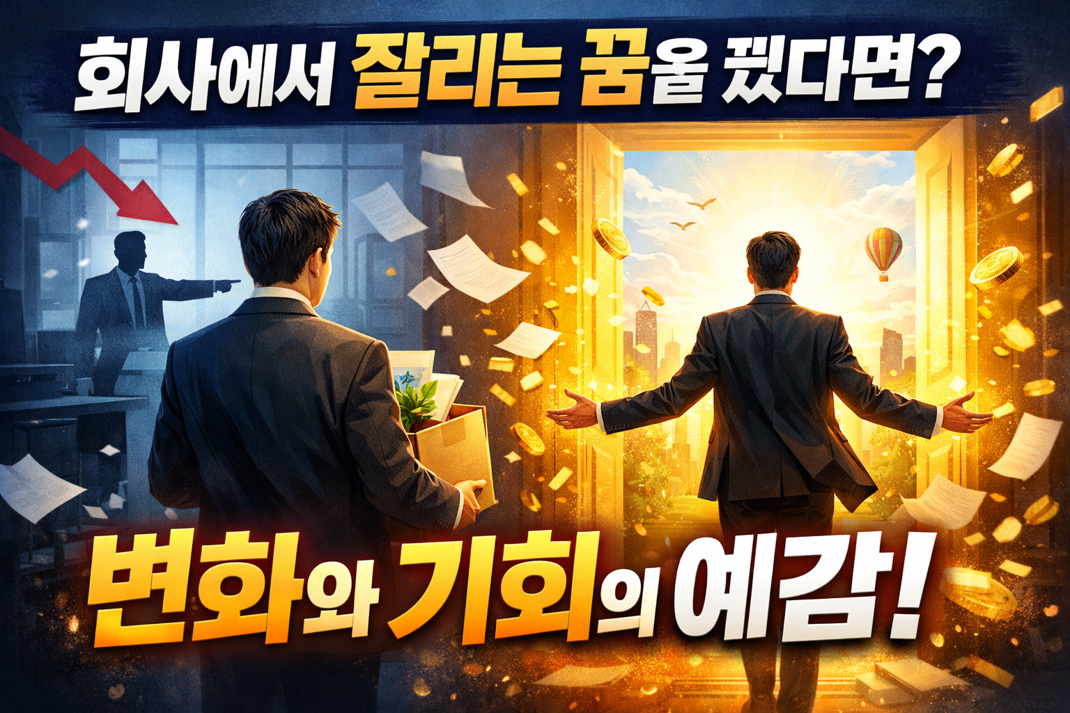 회사에서 잘리는 꿈