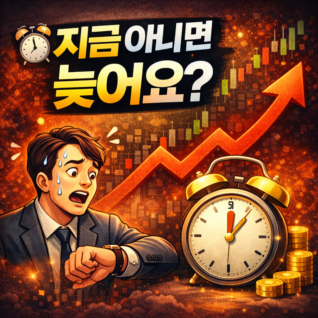 지금 아니면 늦어요?