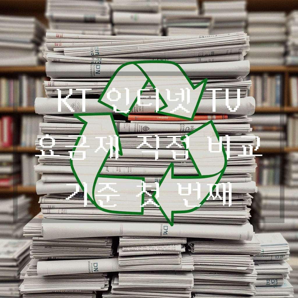 KT 인터넷 TV 요금, 직접 비교하고 선택한 기준들