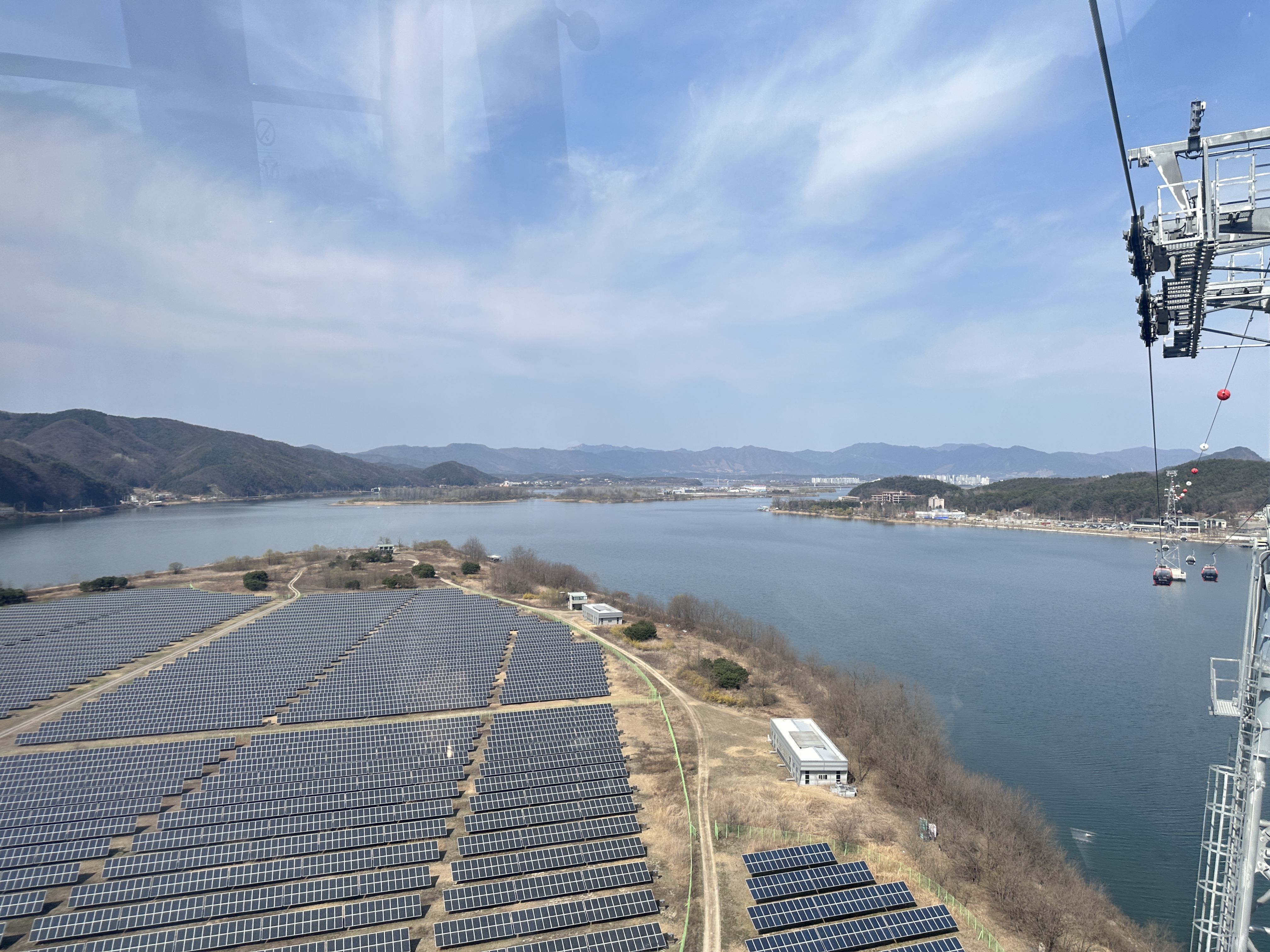 춘천 삼악산 호수 케이블카 상행