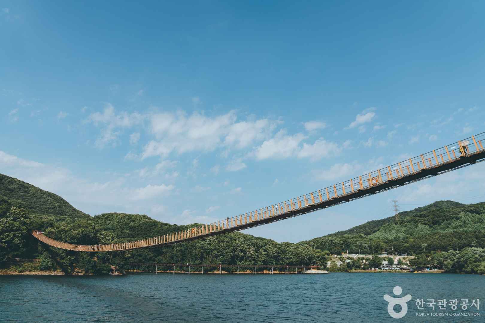 마장호수 출렁다리