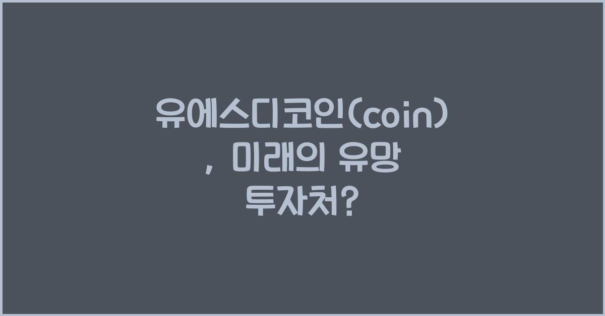 유에스디코인(coin)