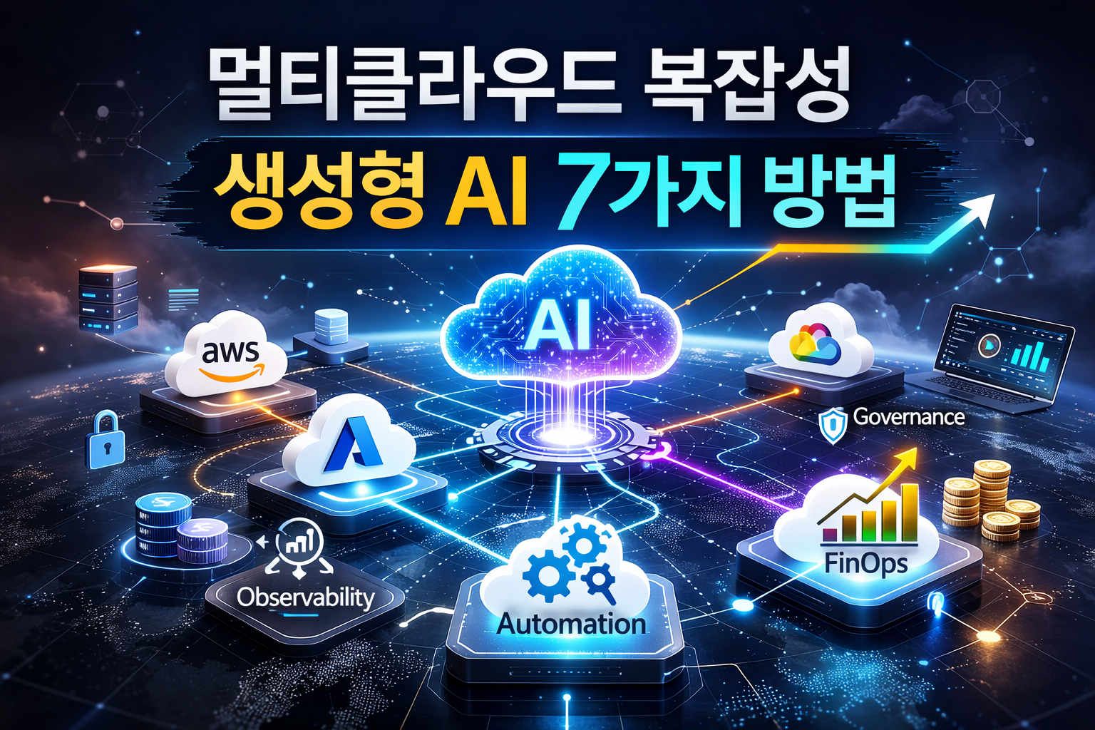 데브옵스·플랫폼팀이 멀티클라우드 복잡성을 줄이기 위해 AI 코파일럿·AI 에이전트를 어디에 붙이고, 어떤 가드레일로 운영해야 하는지 7가지 실전 접근으로 정리했습니다.