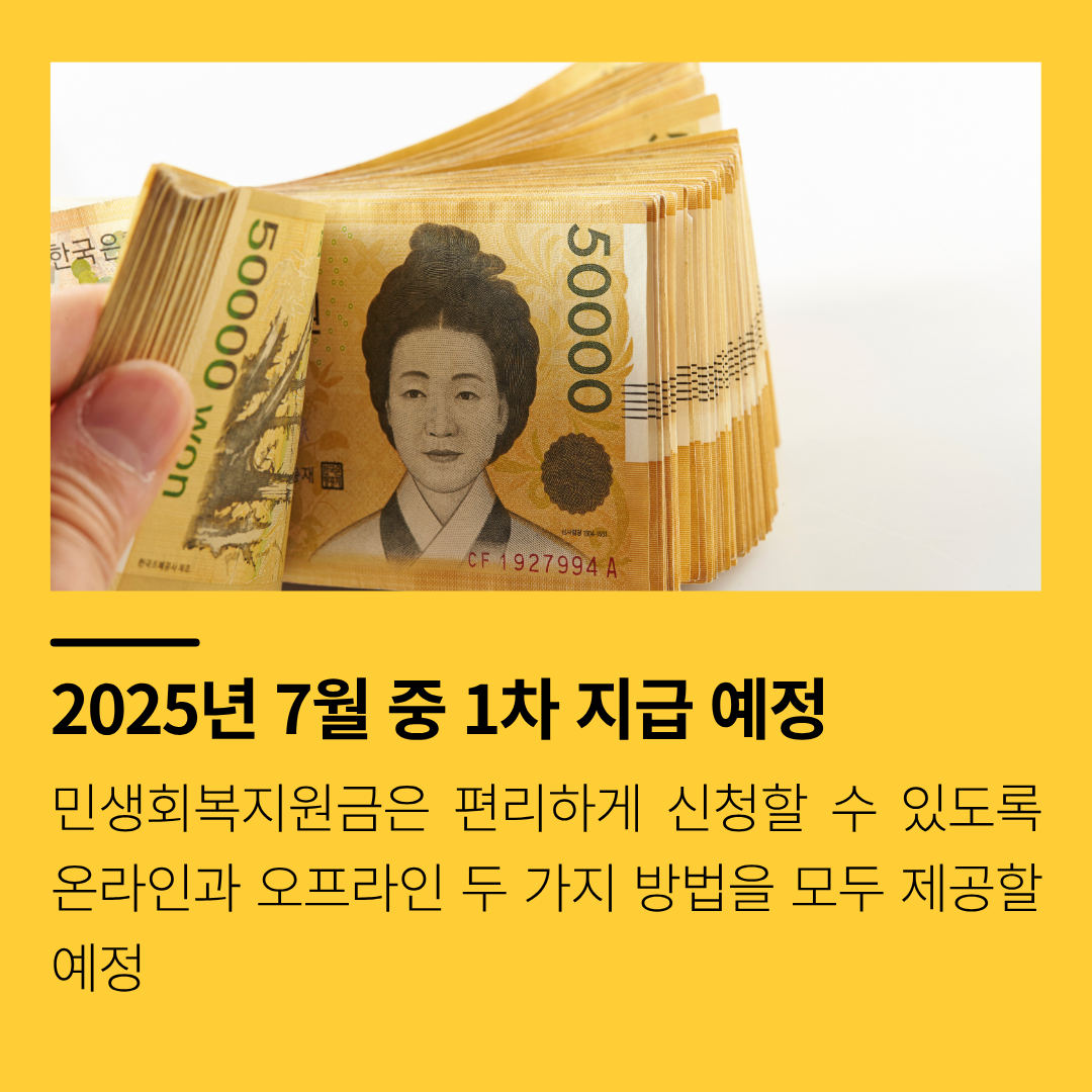 민생회복지원금 지원금액